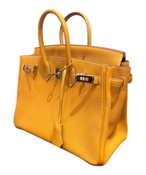 HERMES（エルメス）HERMES (エルメス) バーキン25/シルバー金具/トリヨンクレマンス/ビスキュイ/W刻印  ビスキュイ サイズ:25の古着・服飾アイテム