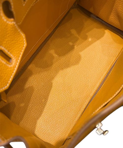 HERMES（エルメス）HERMES (エルメス) バーキン25/シルバー金具/トリヨンクレマンス/ビスキュイ/W刻印  ビスキュイ サイズ:25の古着・服飾アイテム
