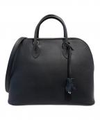 HERMESエルメス）の古着「ボリード1923 30」｜ノワール×シルバー金具