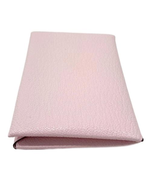 HERMES（エルメス）HERMES (エルメス) カルヴィ/Calvi/カードケース/名刺入れ/W刻印 ローズダーリンの古着・服飾アイテム