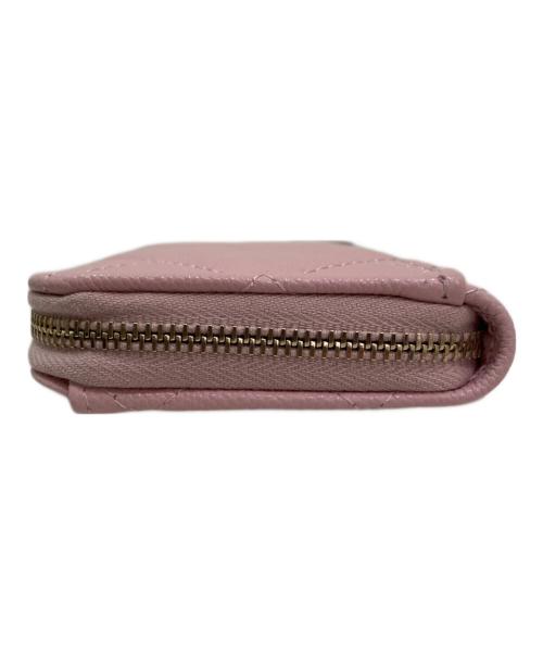 CHANEL（シャネル）CHANEL (シャネル) クラシック ジップ カードケース ピンクの古着・服飾アイテム