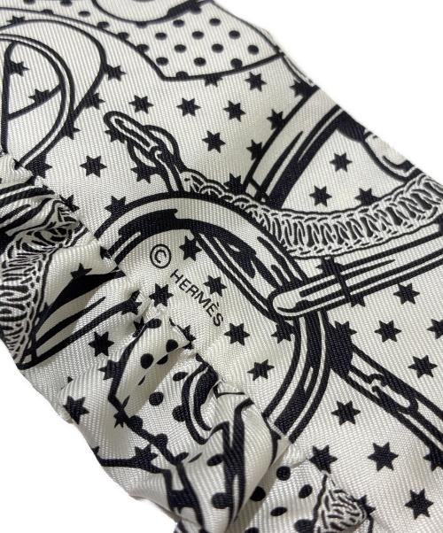 HERMES（エルメス）HERMES (エルメス) ツイリーフリル/エプロンドール ホワイトの古着・服飾アイテム