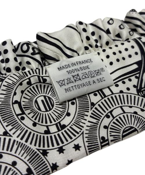 HERMES（エルメス）HERMES (エルメス) ツイリーフリル/エプロンドール ホワイトの古着・服飾アイテム