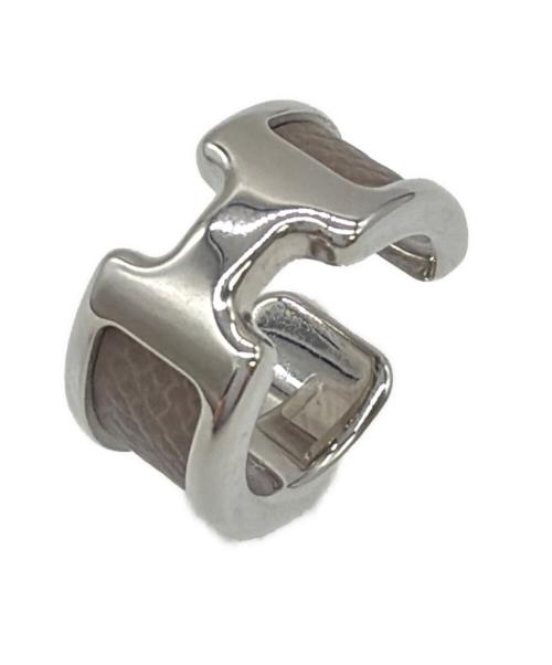 HERMES（エルメス）HERMES (エルメス) イヤーカフ グレーの古着・服飾アイテム