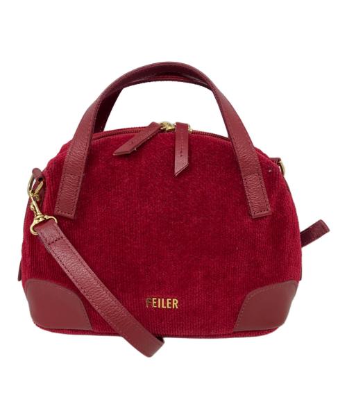 FEILER（フェイラー）FEILER (フェイラー) FEILER ミニショルダーバッグ レッドの古着・服飾アイテム