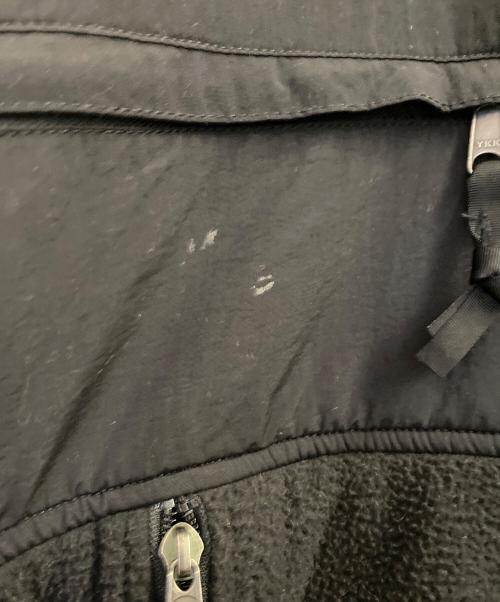 MM6 Maison Margiela（エムエムシックスメゾンマルジェラ）MM6 Maison Margiela (エムエムシックスメゾンマルジェラ) THE NORTH FACE (ザ ノース フェイス) フリースジャケット ブラック サイズ:XSの古着・服飾アイテム