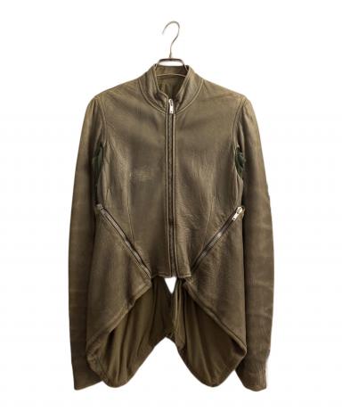 中古・古着通販】RICK OWENS (リックオウエンス) レザージャケット