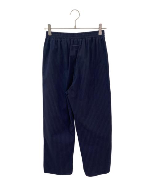 MM6 Maison Margiela（エムエムシックスメゾンマルジェラ）MM6 Maison Margiela (エムエムシックスメゾンマルジェラ) ピンストライプパンツ ネイビー サイズ:40の古着・服飾アイテム
