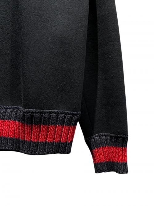 GUCCI（グッチ）GUCCI (グッチ) ウェブストライプスウェット ブラック サイズ:Sの古着・服飾アイテム