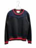 GUCCI（グッチ）の古着「ウェブストライプスウェット」｜ブラック