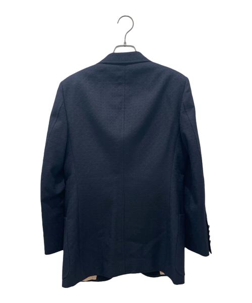 GUCCI（グッチ）GUCCI (グッチ) 金釦テーラードジャケット ネイビー サイズ:７-44Rの古着・服飾アイテム