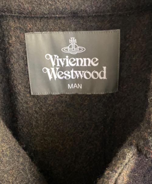 Vivienne Westwood man（ヴィヴィアン ウェストウッド マン）Vivienne Westwood man (ヴィヴィアン ウェストウッド マン) ケープコート ブラウン サイズ:Ｆreeの古着・服飾アイテム