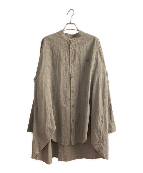 Vivienne Westwood man（ヴィヴィアン ウェストウッド マン）Vivienne Westwood man (ヴィヴィアン ウェストウッド マン) バンドカラーシャツ オリーブ サイズ:記載なしの古着・服飾アイテム