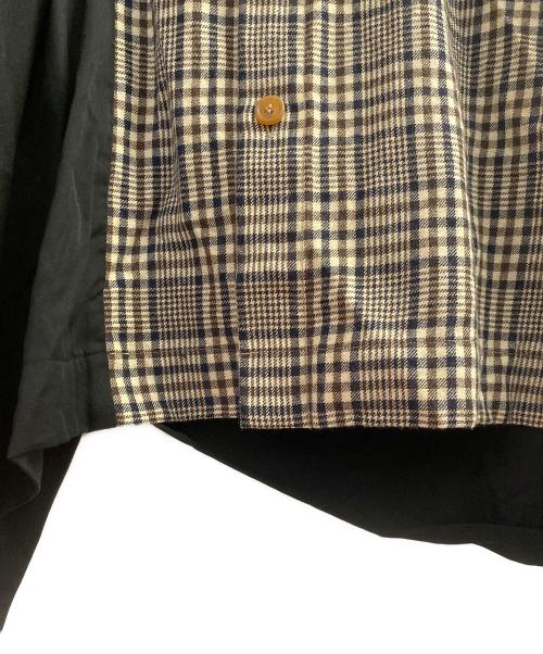 Vivienne Westwood man（ヴィヴィアン ウェストウッド マン）Vivienne Westwood man (ヴィヴィアン ウェストウッド マン) 切替シャツ グレー サイズ:記載なしの古着・服飾アイテム