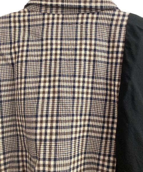 Vivienne Westwood man（ヴィヴィアン ウェストウッド マン）Vivienne Westwood man (ヴィヴィアン ウェストウッド マン) 切替シャツ グレー サイズ:記載なしの古着・服飾アイテム