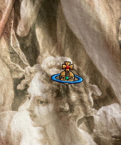 Vivienne Westwood（ヴィヴィアンウエストウッド）Vivienne Westwood (ヴィヴィアンウエストウッド) ブーシェ　羊飼い　絵画柄シャツ ピンク サイズ:46の古着・服飾アイテム