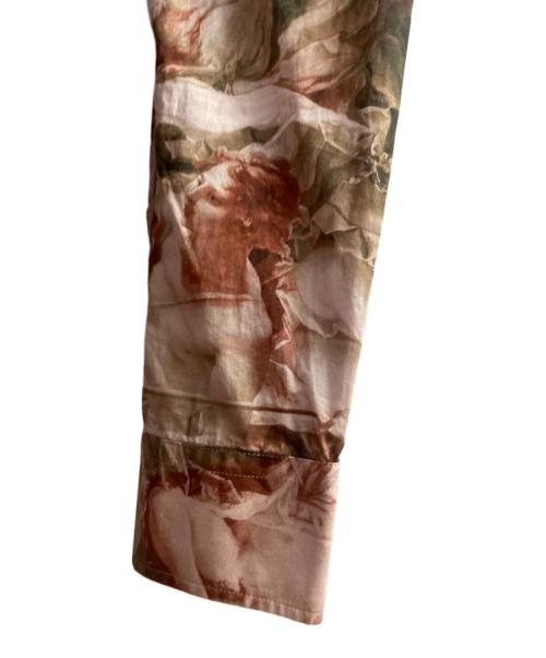 Vivienne Westwood（ヴィヴィアンウエストウッド）Vivienne Westwood (ヴィヴィアンウエストウッド) ブーシェ　羊飼い　絵画柄シャツ ピンク サイズ:46の古着・服飾アイテム