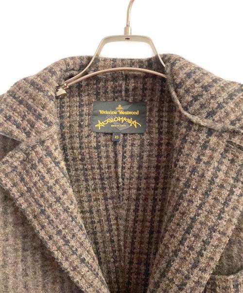 Vivienne Westwood ANGLOMANIA（ヴィヴィアンウエストウッドアングロマニア）VIVIENNE WESTWOOD ANGLOMANIA (ヴィヴィアンウエストウッドアングロマニア) ジャケットコート ブラウン サイズ:XSの古着・服飾アイテム