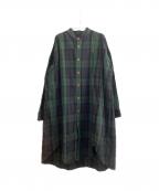 Vivienne Westwood manヴィヴィアン ウェストウッド マン）の古着「シャツワンピース」｜グリーン