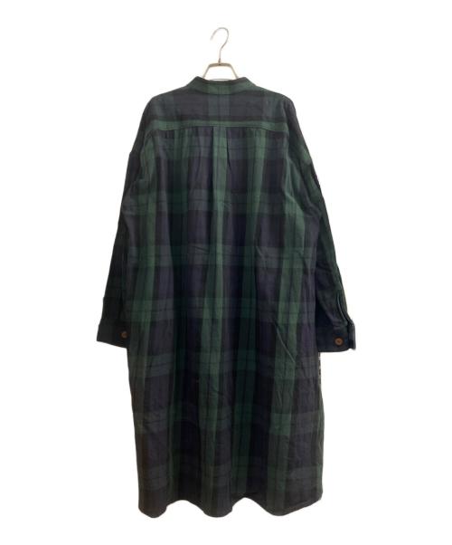 Vivienne Westwood man（ヴィヴィアン ウェストウッド マン）Vivienne Westwood man (ヴィヴィアン ウェストウッド マン) シャツワンピース グリーン サイズ:記載なしの古着・服飾アイテム