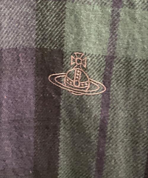 Vivienne Westwood man（ヴィヴィアン ウェストウッド マン）Vivienne Westwood man (ヴィヴィアン ウェストウッド マン) シャツワンピース グリーン サイズ:記載なしの古着・服飾アイテム