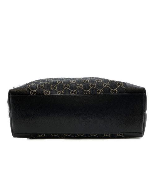 GUCCI（グッチ）GUCCI (グッチ) グッチ GGキャンバス ミディアムトート トートバッグ /デニムトートバッグ インディゴ サイズ:ミディアムの古着・服飾アイテム