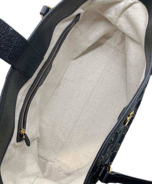 GUCCI（グッチ）GUCCI (グッチ) グッチ GGキャンバス ミディアムトート トートバッグ /デニムトートバッグ インディゴ サイズ:ミディアムの古着・服飾アイテム