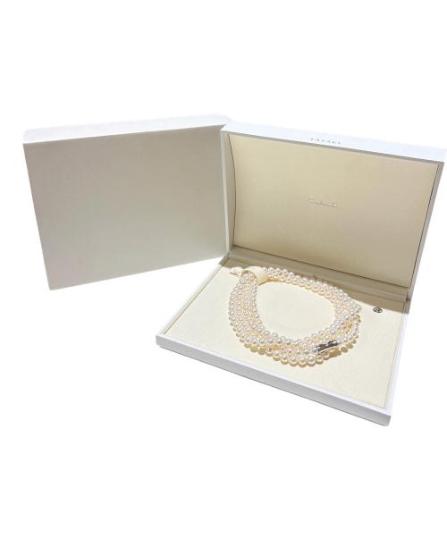 TASAKI（タサキ）TASAKI (タサキ) 2連パールネックレス ホワイトの古着・服飾アイテム
