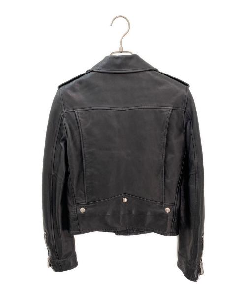 Saint Laurent Paris（サンローランパリ）Saint Laurent Paris (サンローランパリ) レザーライダースジャケット ブラック サイズ:34の古着・服飾アイテム