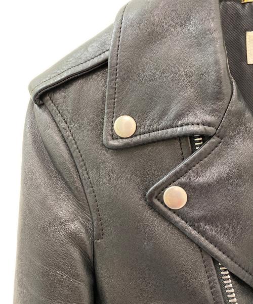 Saint Laurent Paris（サンローランパリ）Saint Laurent Paris (サンローランパリ) レザーライダースジャケット ブラック サイズ:34の古着・服飾アイテム