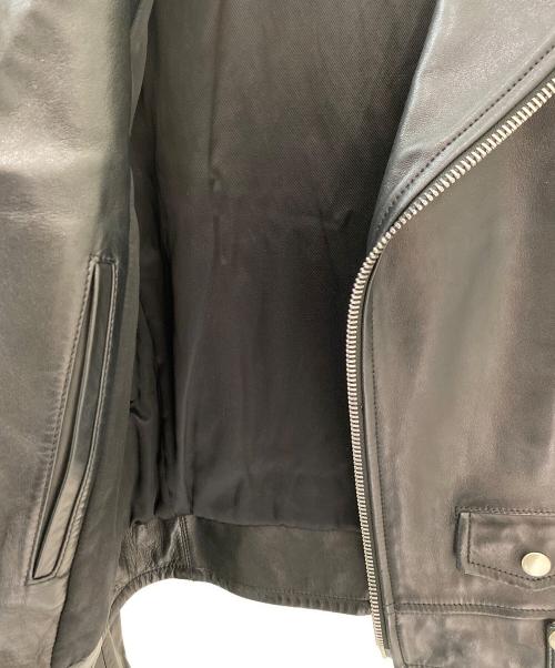 Saint Laurent Paris（サンローランパリ）Saint Laurent Paris (サンローランパリ) レザーライダースジャケット ブラック サイズ:34の古着・服飾アイテム