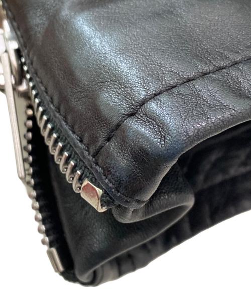 Saint Laurent Paris（サンローランパリ）Saint Laurent Paris (サンローランパリ) レザーライダースジャケット ブラック サイズ:34の古着・服飾アイテム
