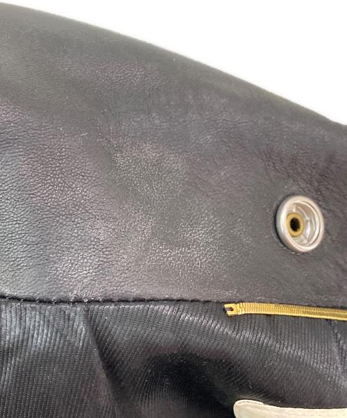 Saint Laurent Paris（サンローランパリ）Saint Laurent Paris (サンローランパリ) レザーライダースジャケット ブラック サイズ:34の古着・服飾アイテム