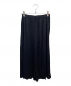 PLEATS PLEASEプリーツプリーズ）の古着「フレアパンツ」｜ブラック