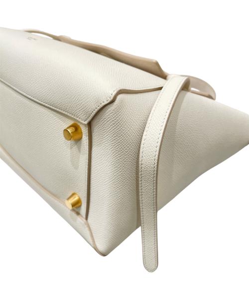 CELINE（セリーヌ）CELINE (セリーヌ) BELT BAG MINI / ベルトバッグ ミニ ライトトープ サイズ:mini/ミニの古着・服飾アイテム