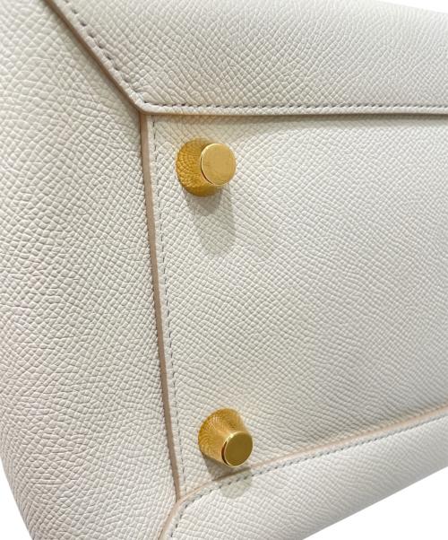 CELINE（セリーヌ）CELINE (セリーヌ) BELT BAG MINI / ベルトバッグ ミニ ライトトープ サイズ:mini/ミニの古着・服飾アイテム