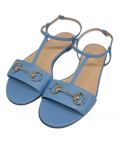 中古・古着通販】GUCCI (グッチ) ホースビット フラットサンダル