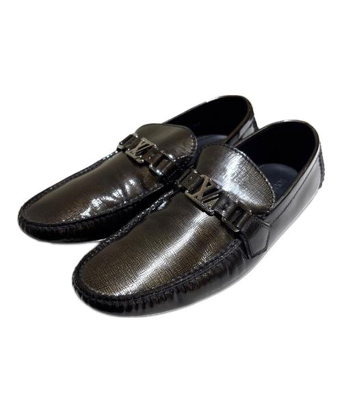 LOUIS VUITTON（ルイ ヴィトン）LOUIS VUITTON (ルイ ヴィトン) ドライビングシューズ/ホッケンハイム ブラウン サイズ:7 1/2の古着・服飾アイテム