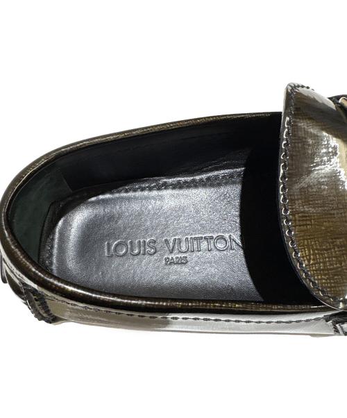 LOUIS VUITTON（ルイ ヴィトン）LOUIS VUITTON (ルイ ヴィトン) ドライビングシューズ/ホッケンハイム ブラウン サイズ:7 1/2の古着・服飾アイテム