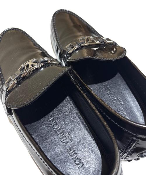 LOUIS VUITTON（ルイ ヴィトン）LOUIS VUITTON (ルイ ヴィトン) ドライビングシューズ/ホッケンハイム ブラウン サイズ:7 1/2の古着・服飾アイテム
