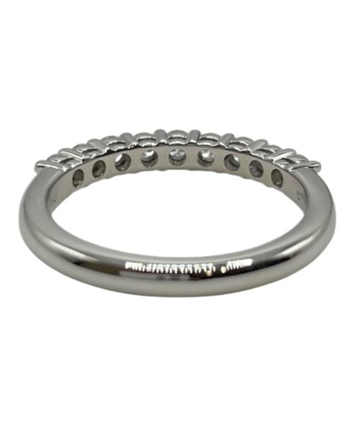 TIFFANY & Co.（ティファニー）TIFFANY & Co. (ティファニー) エンブレイスバンド ダイヤリング/ハーフエタニティ サイズ:6号の古着・服飾アイテム