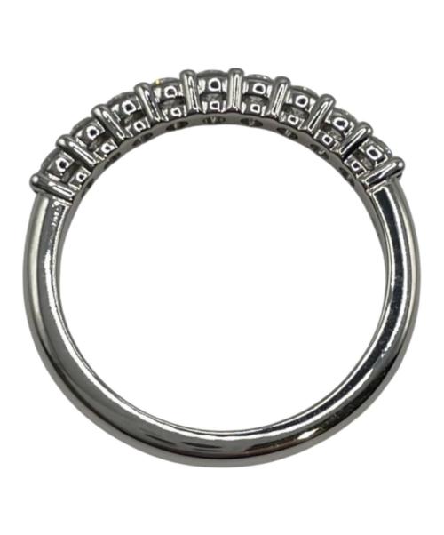 TIFFANY & Co.（ティファニー）TIFFANY & Co. (ティファニー) エンブレイスバンド ダイヤリング/ハーフエタニティ サイズ:6号の古着・服飾アイテム