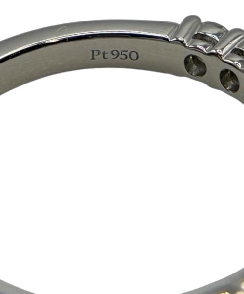 TIFFANY & Co.（ティファニー）TIFFANY & Co. (ティファニー) エンブレイスバンド ダイヤリング/ハーフエタニティ サイズ:6号の古着・服飾アイテム