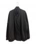 GROUND Y（グラウンドワイ）の古着「gaberdine FRONT TUCK BLOUSONギャバジンフロントタックブルゾン」｜ブラック