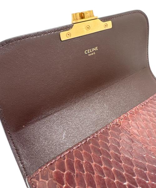 CELINE（セリーヌ）CELINE (セリーヌ) クラシック トリオンフ ブラウンの古着・服飾アイテム