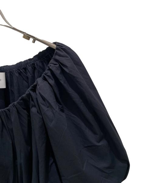 merlette（マーレット）merlette (マーレット) Scoop Neck Blouse/チュニック ブラック サイズ:Sの古着・服飾アイテム