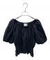merlette（マーレット）の古着「Scoop Neck Blouse/チュニック」｜ブラック