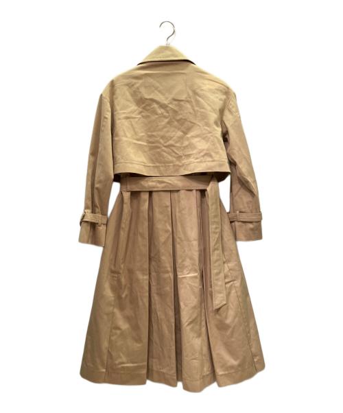 Max Mara WEEK END LINE（マックスマーラ ウイークエンドライン）Max Mara WEEK END LINE (マックスマーラ ウイークエンドライン) 3WAYレイヤードトレンチコート ベージュ サイズ:36の古着・服飾アイテム