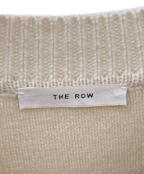 THE ROW（ザ ロウ）THE ROW (ザ ロウ) オーバーニット アイボリー サイズ:XS/Sの古着・服飾アイテム
