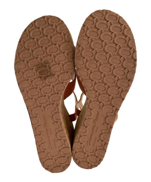 Gianvito Rossi（ジャンヴィト ロッシ）Gianvito Rossi (ジャンヴィト ロッシ) プラットフォームサンダル ピンク サイズ:37の古着・服飾アイテム